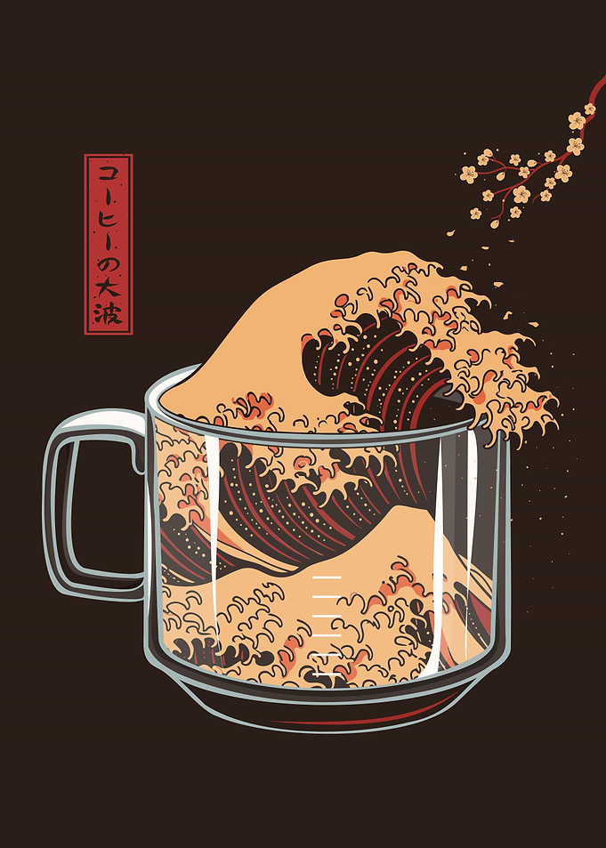 Great Wave of Coffee
