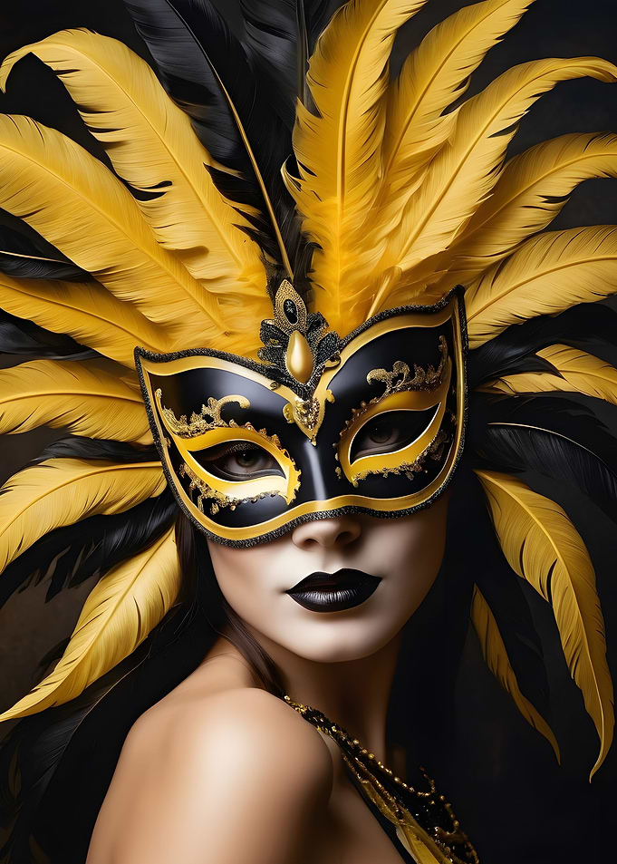 Woman Portrait Carnival