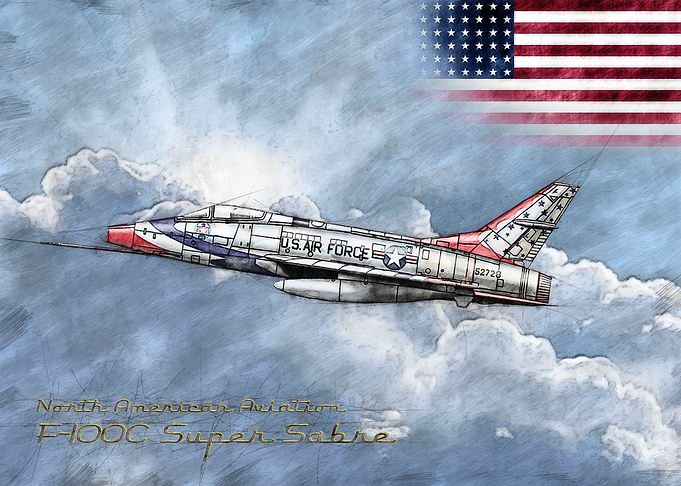 F 100C Super Sabre