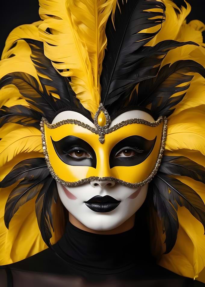 Woman Portrait Carnival 1