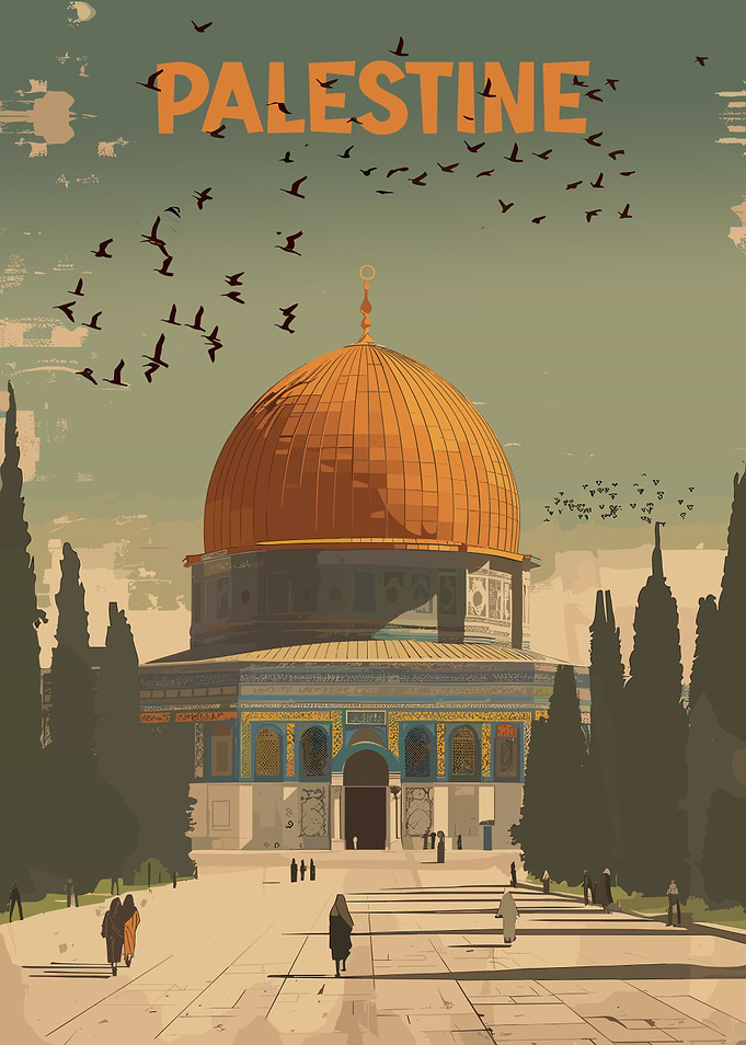 Jerusalem Palestine Poster