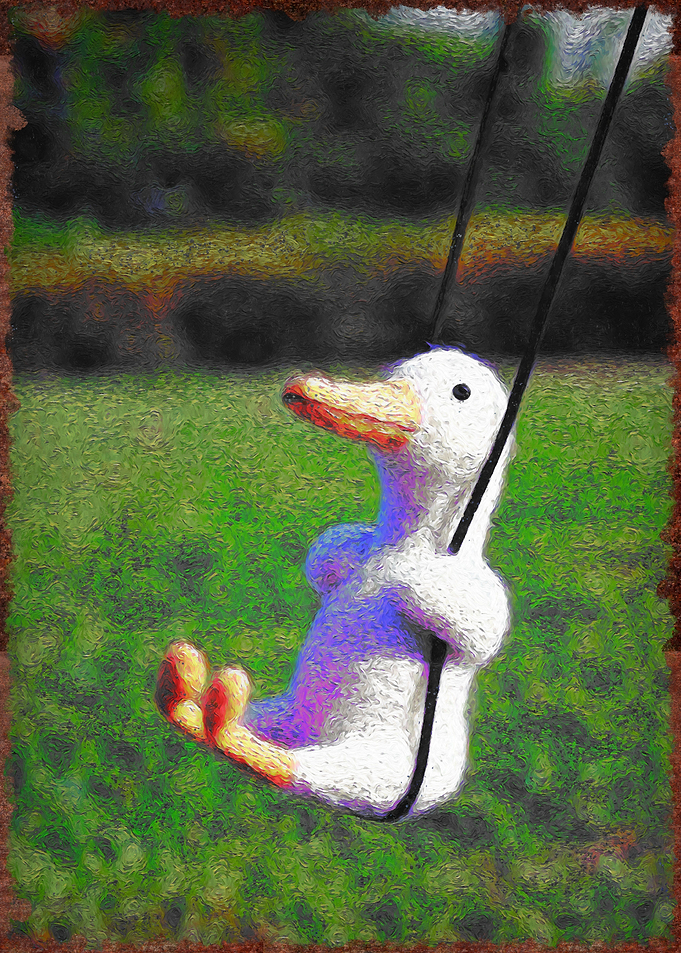 happy swing duck meme