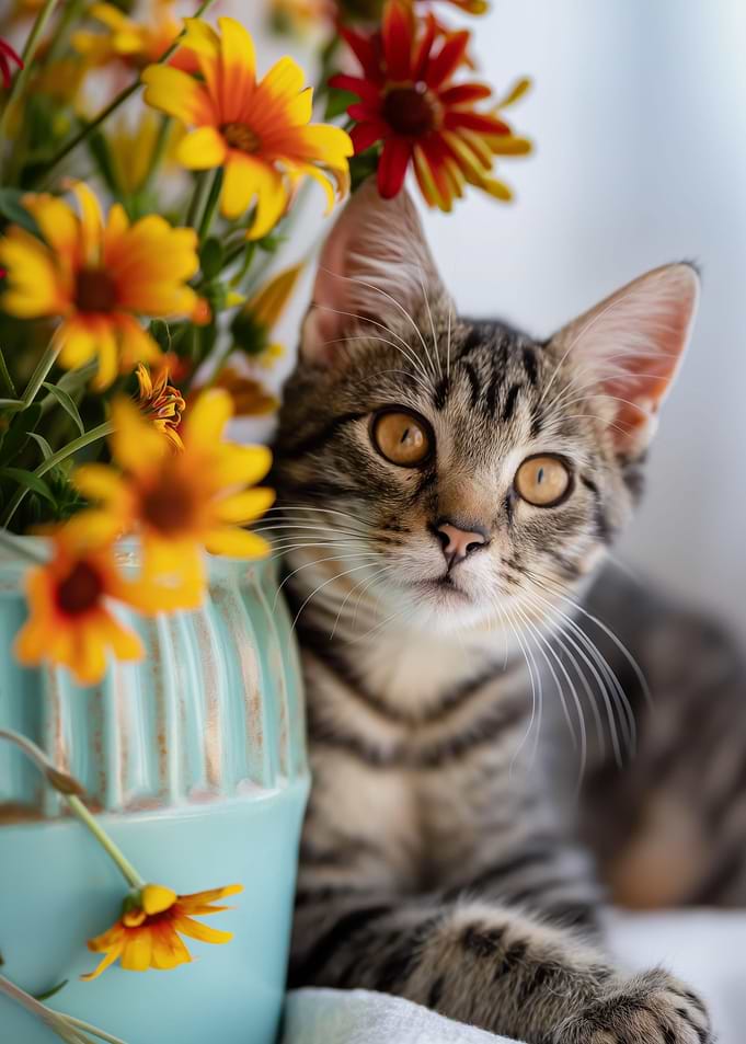 American Wirehair cat