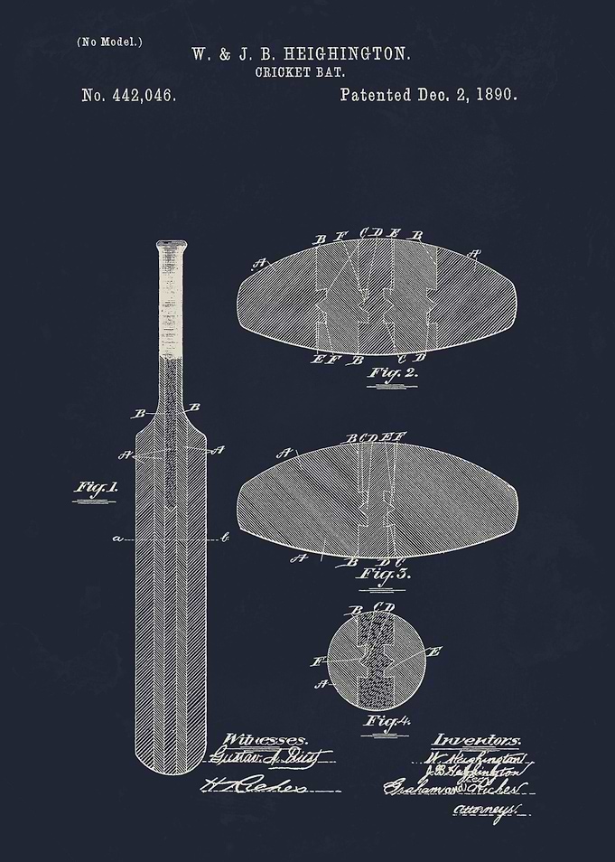 1890 Cricket Bat