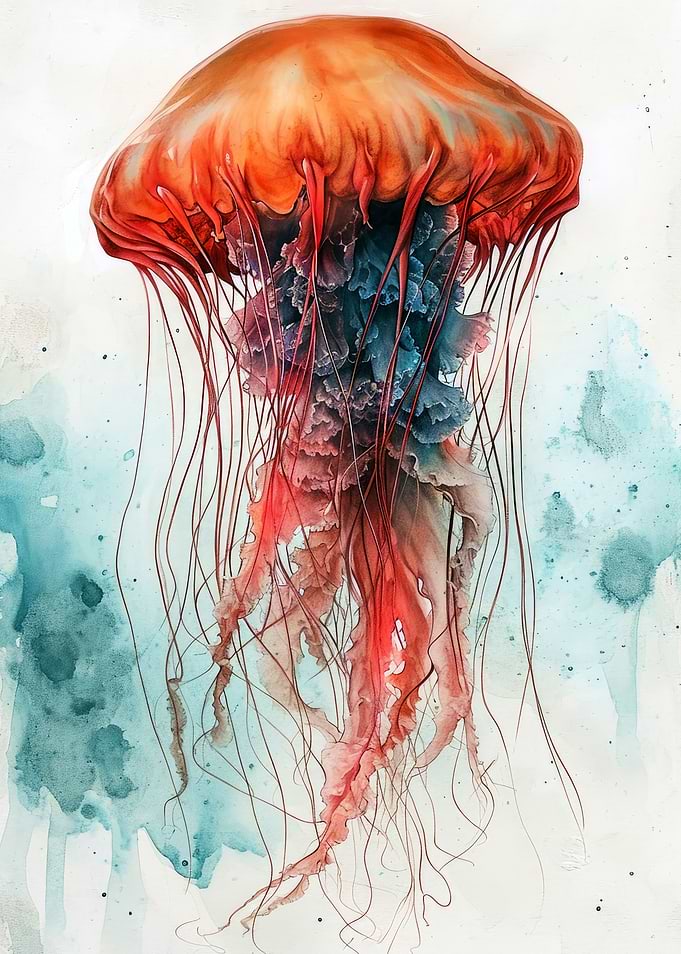 Medusa animal art