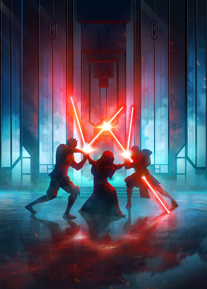Darth Sidious vs Maul