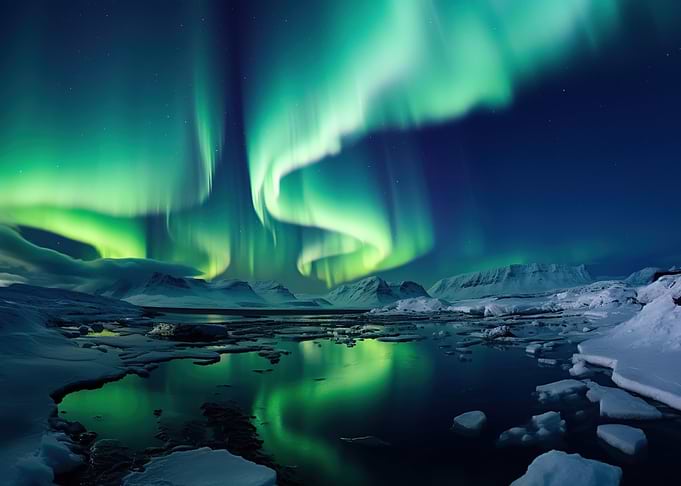 Nordic Polar Lights Nature