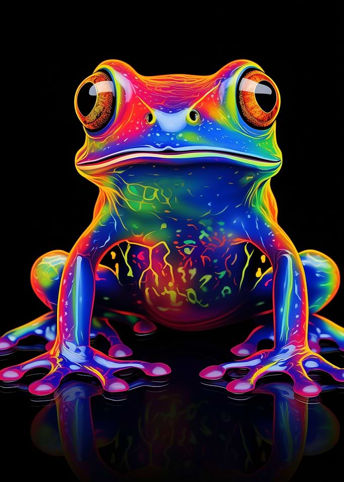 Neon Frog