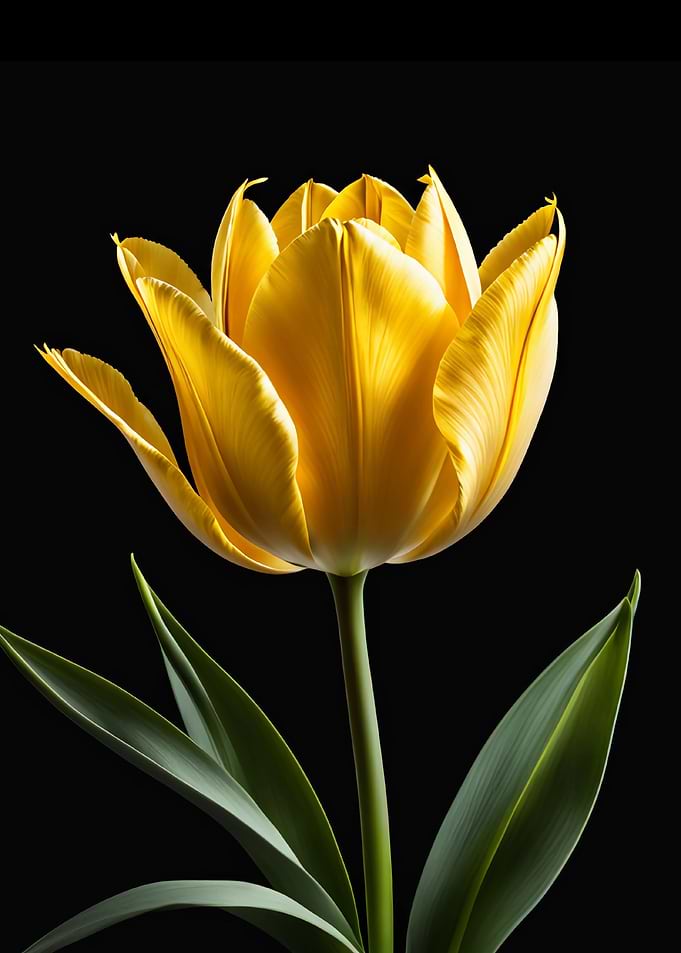 yellow tulip