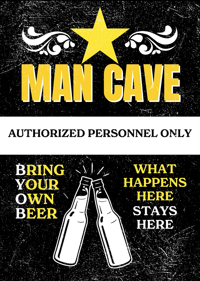 man cave decor