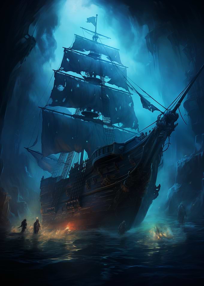 Fantasy Pirate Ship