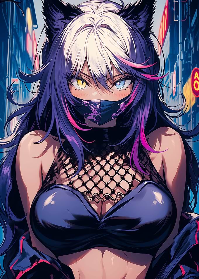 Wolfgirl City Ninja