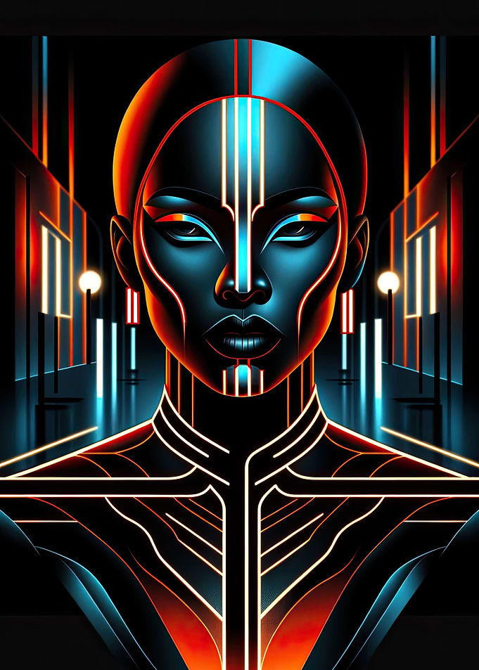 Neon Deco Artwork