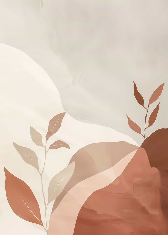 Abstract Tropical leaf