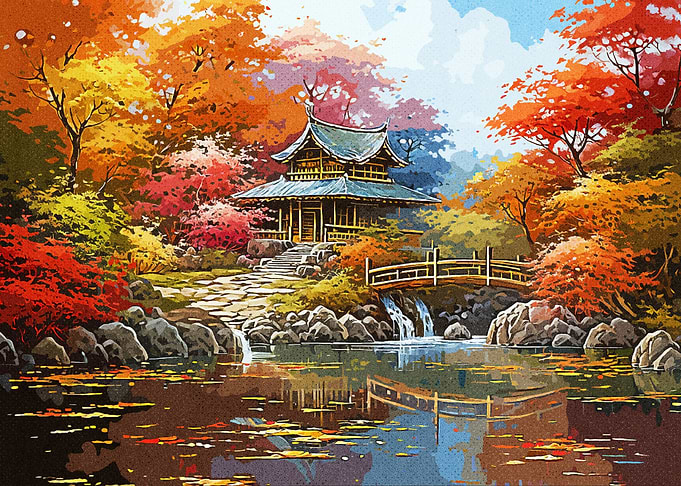 Japan vintage Landscapes