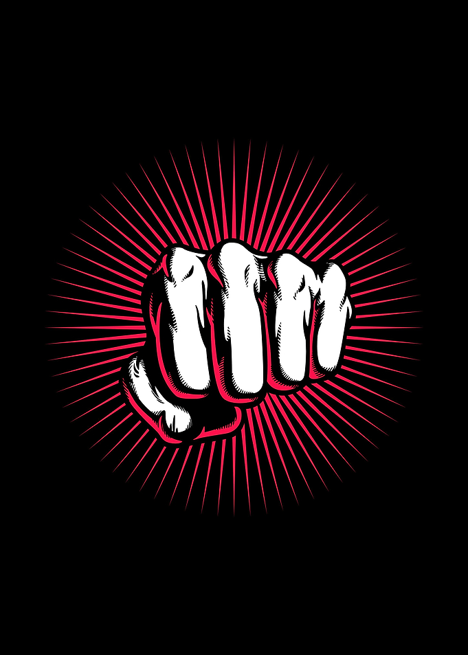 hand shot