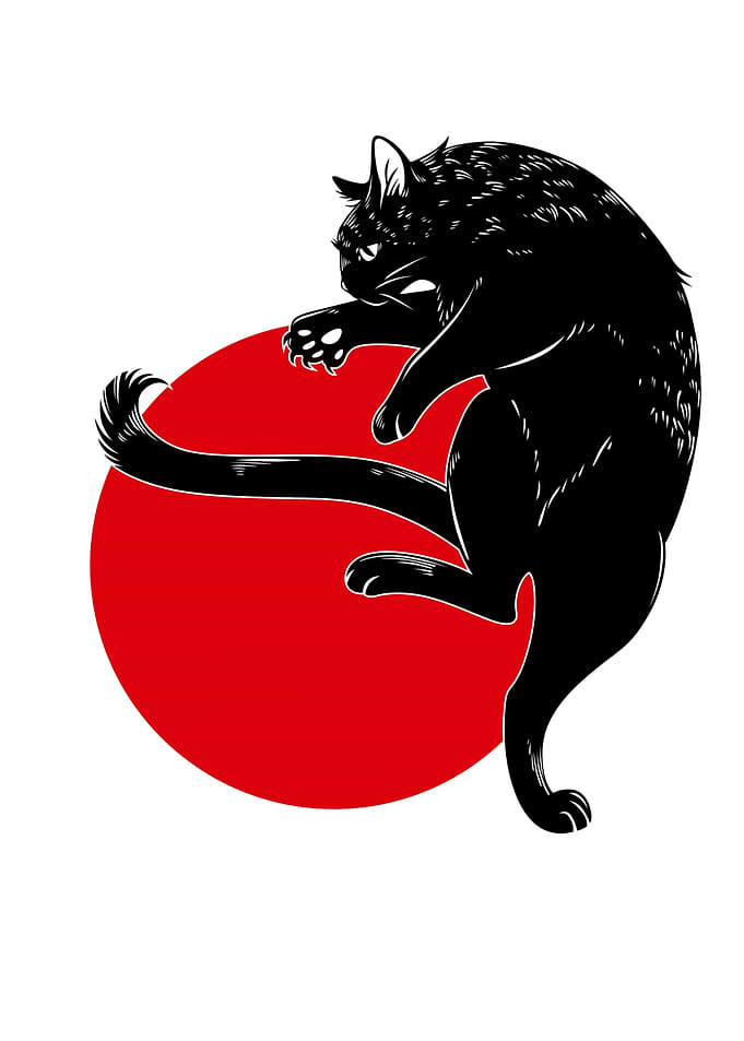 Red Moon Black Cat