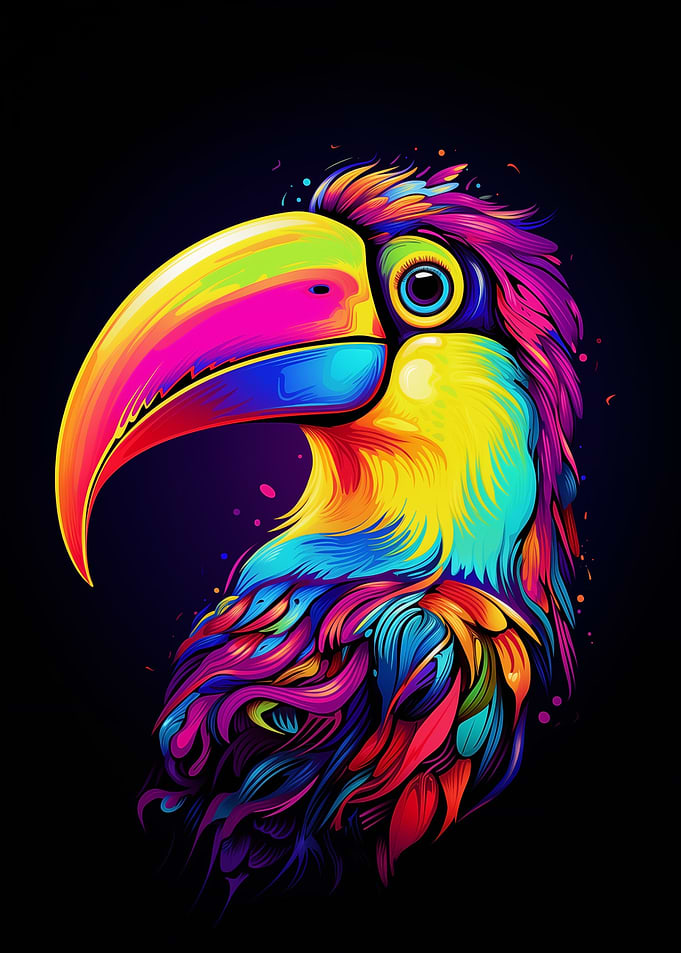 Neon Toucan