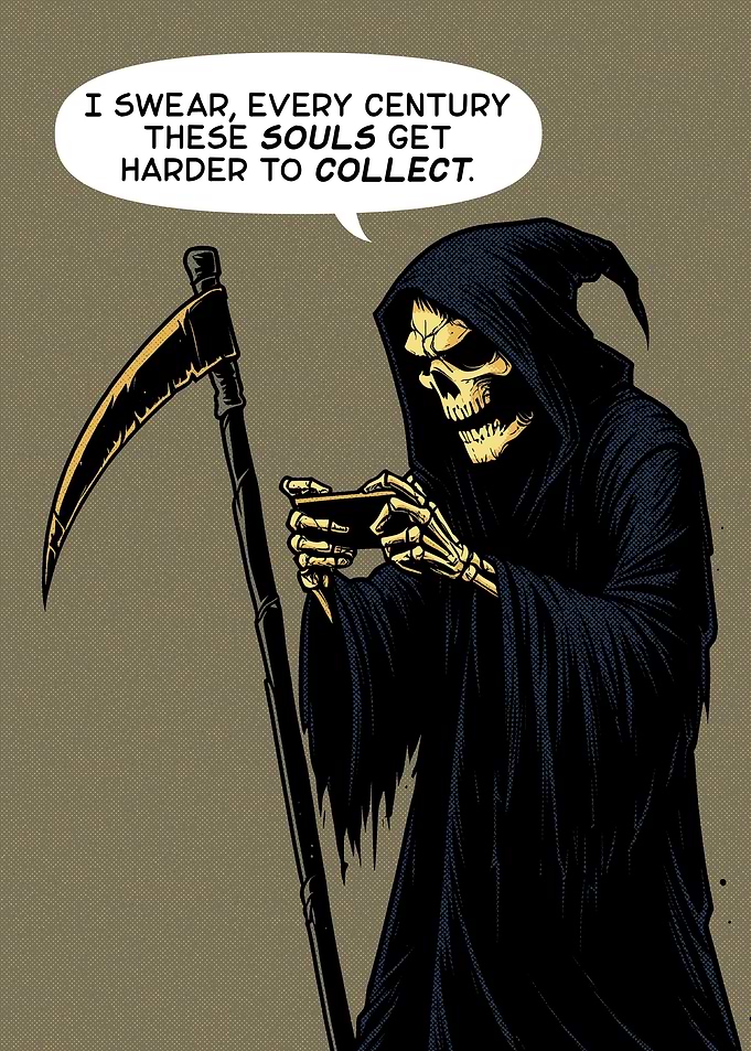 Grim Reaper souls collect