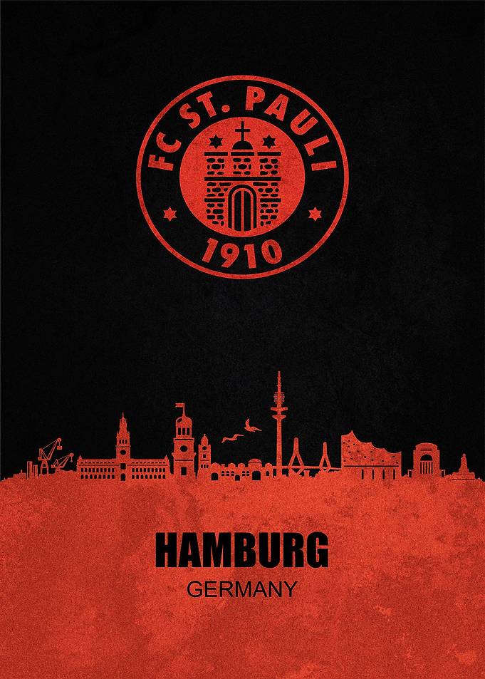 St Pauli City Skyline