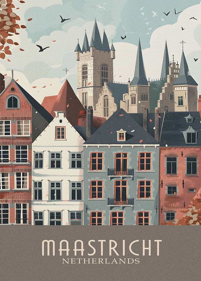maastricht city Netherlan