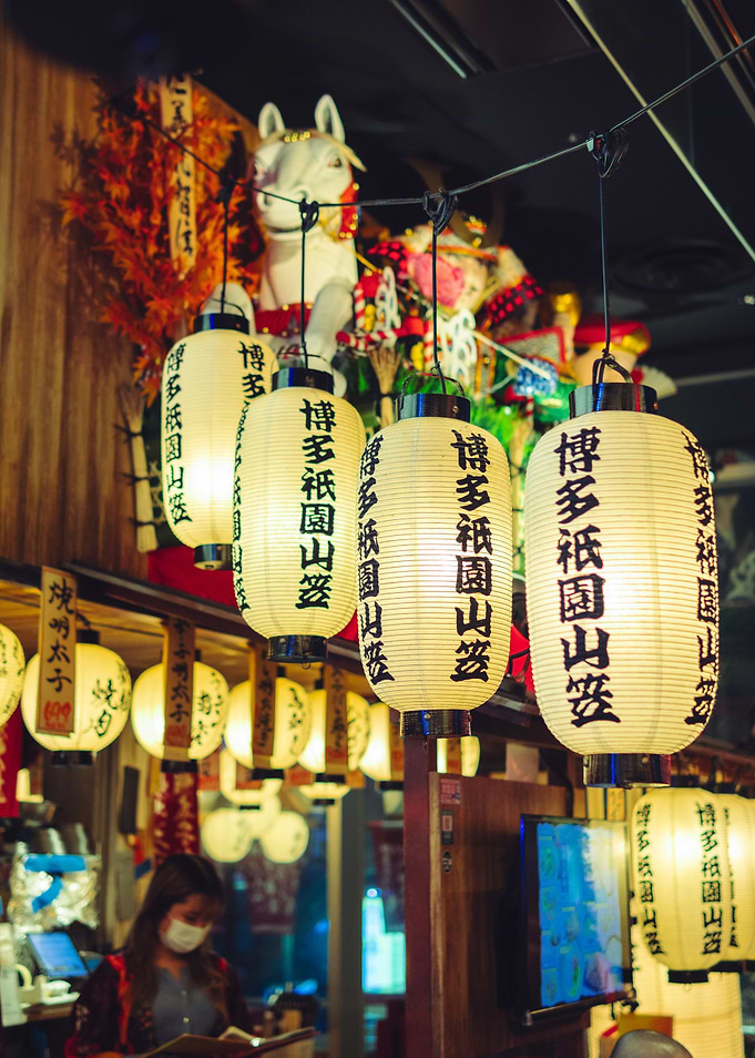Japanese Hanging Lanterns