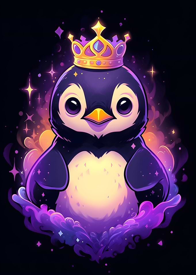 Penguin Space King
