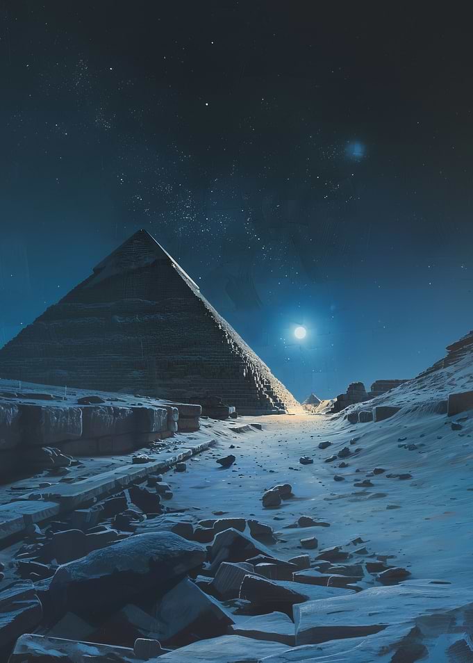 Moonlit Pyramid