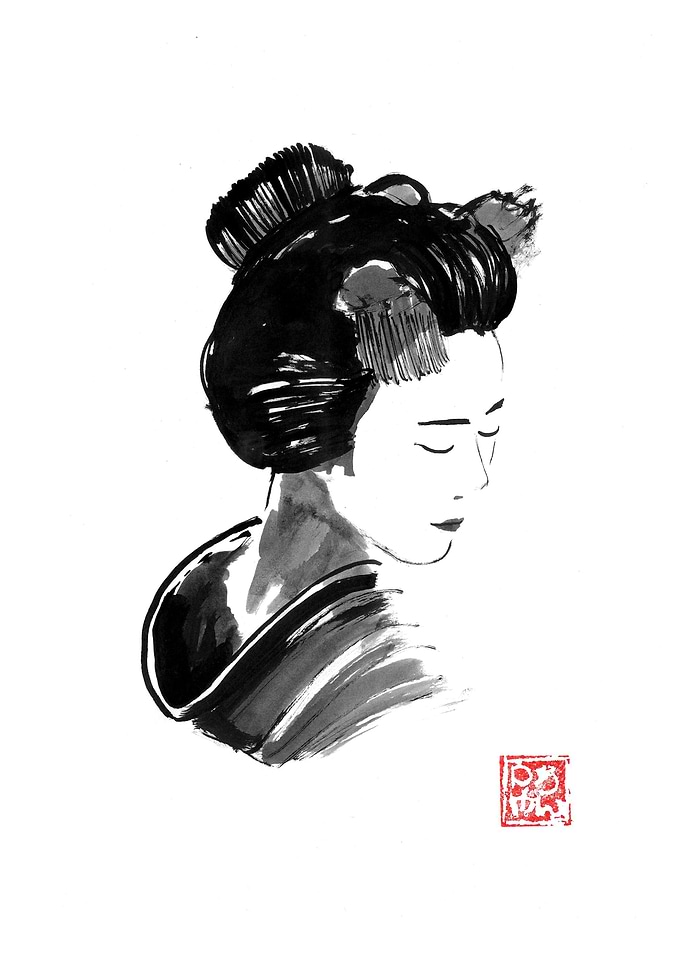 geisha mask
