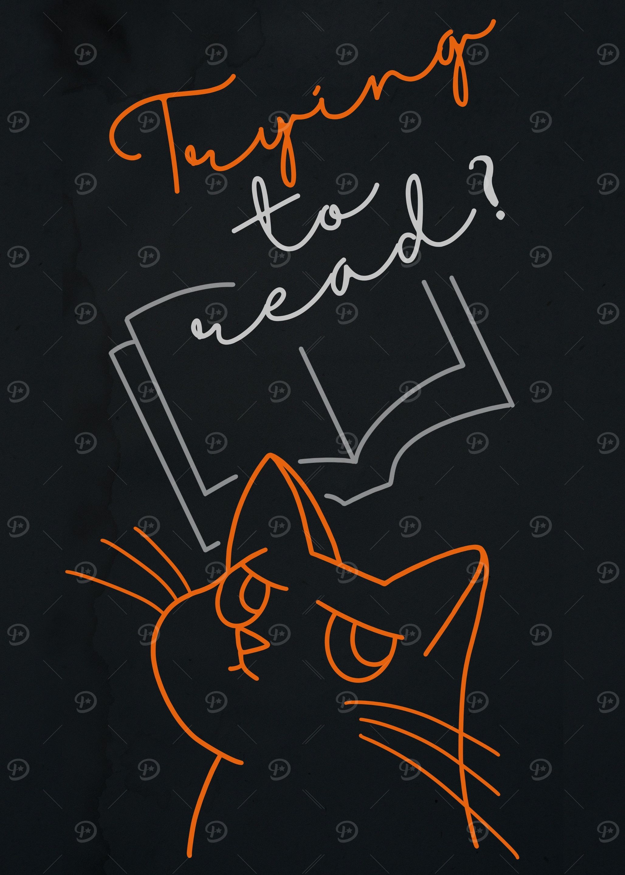 Tryng To Read
