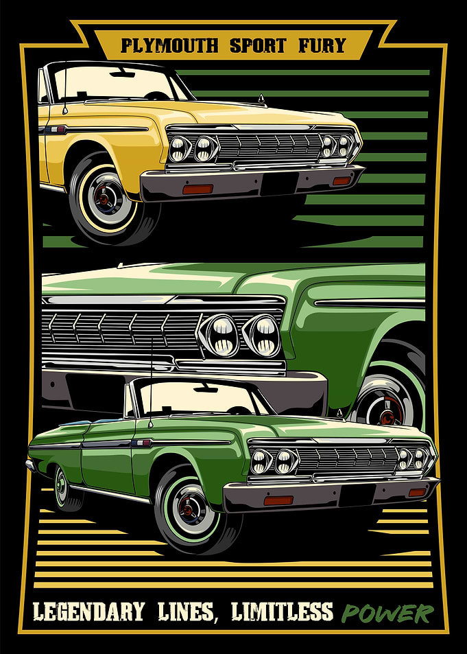 Classic Sport Fury Car