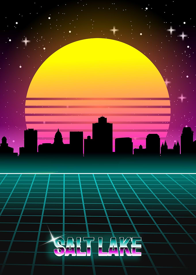 Salt lake city retro