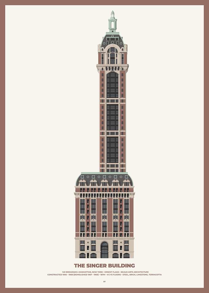 The Singer Building NYC