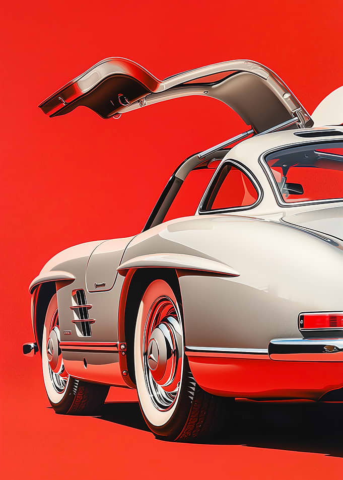 Mercedes Benz SL Gullwing