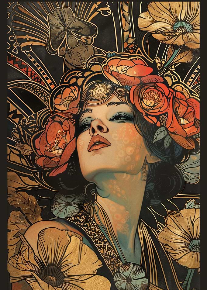 art deco dreaming of you