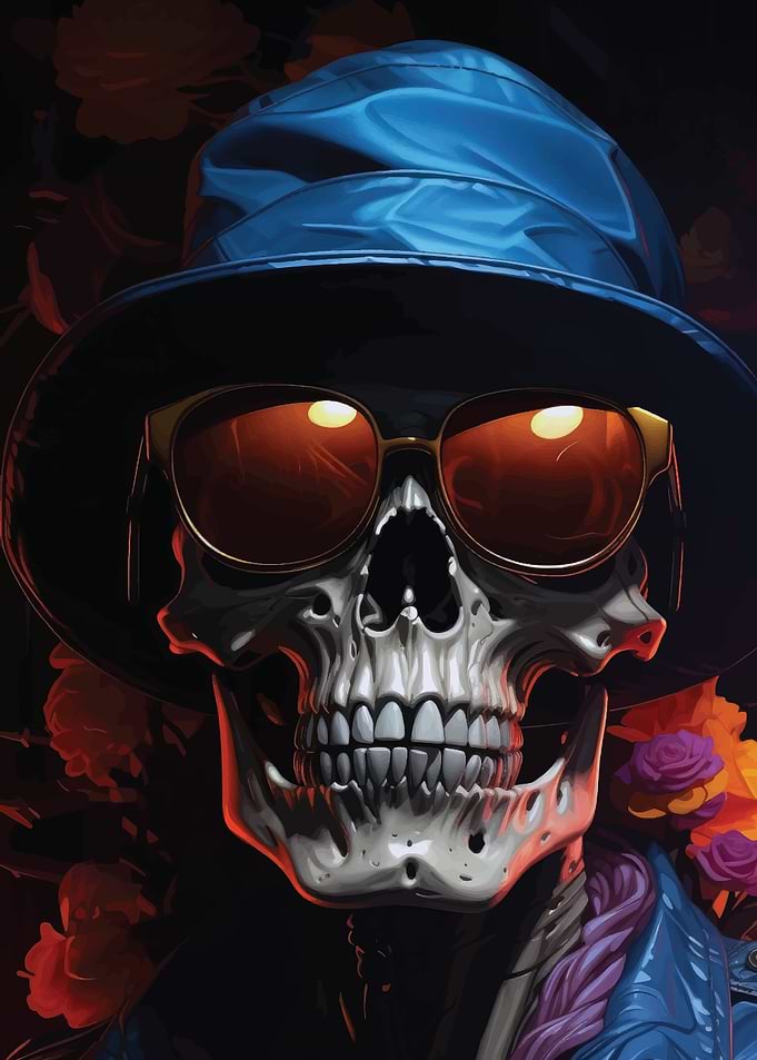 SKULL FANTASY ART WORK