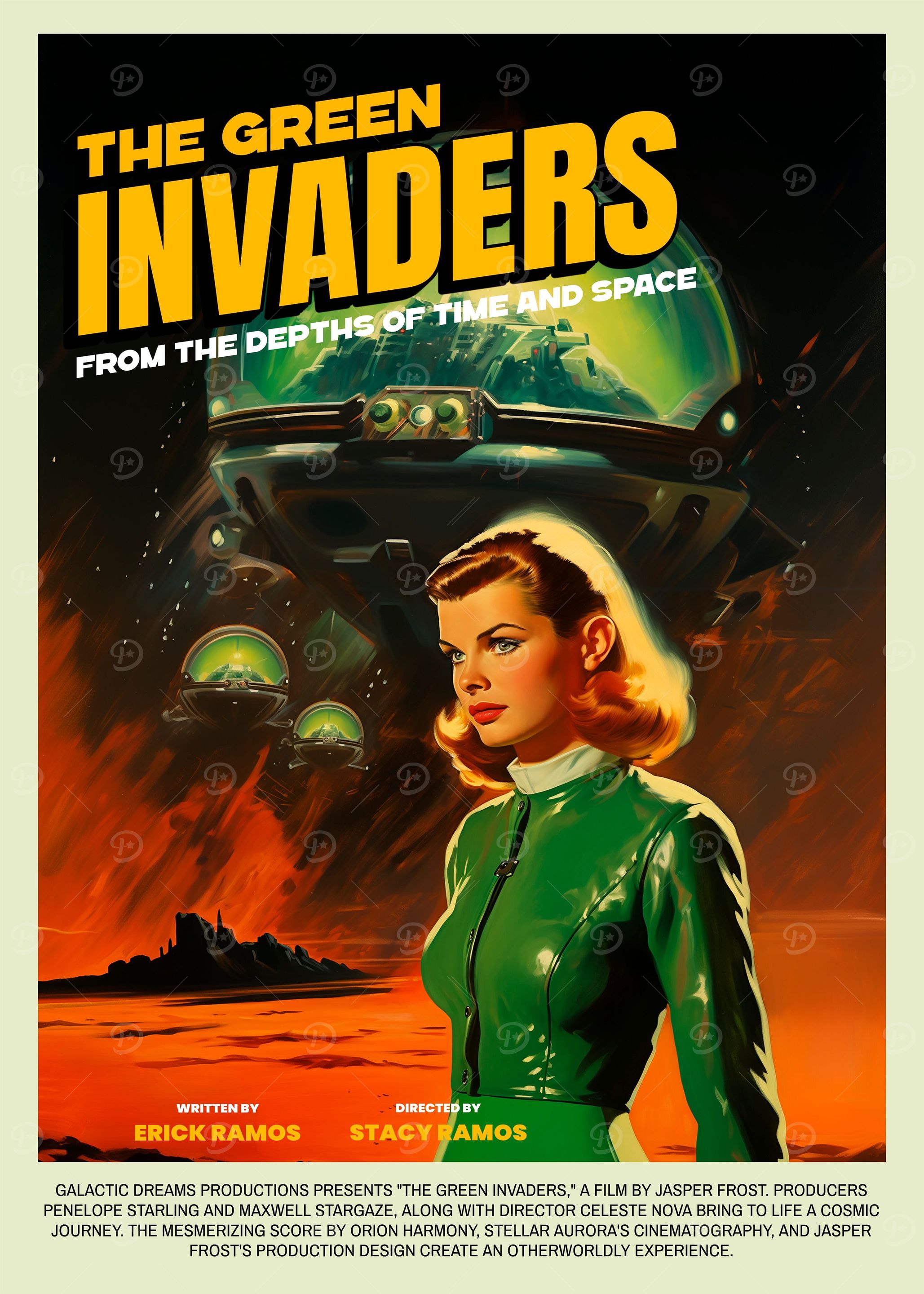 Green invaders from space