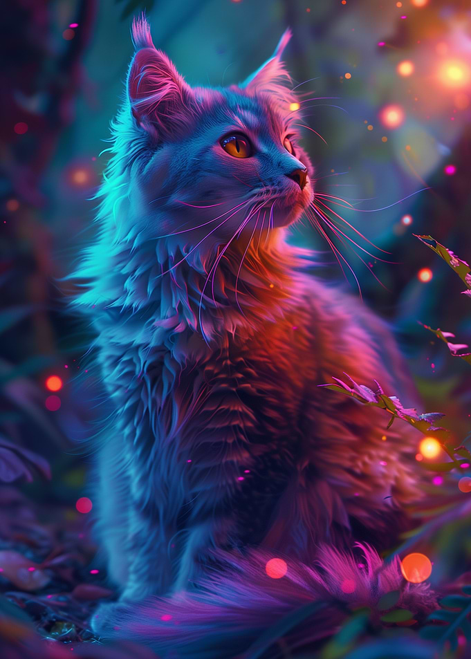Magical cat