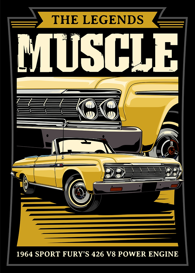 Sport Fury Muscle Car