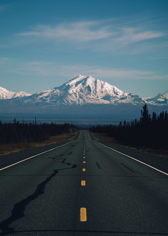 Mount Drum Alaska Road
