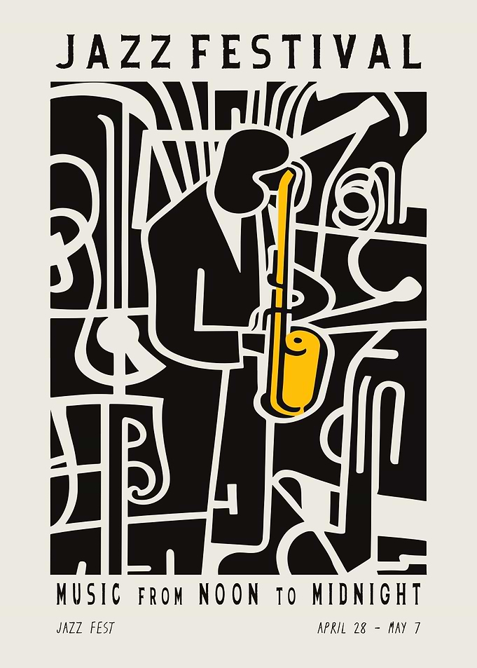 Black and White Jazz Fest
