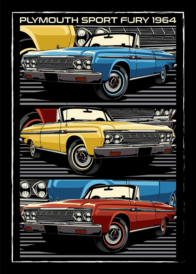 Sport Fury Vintage Car