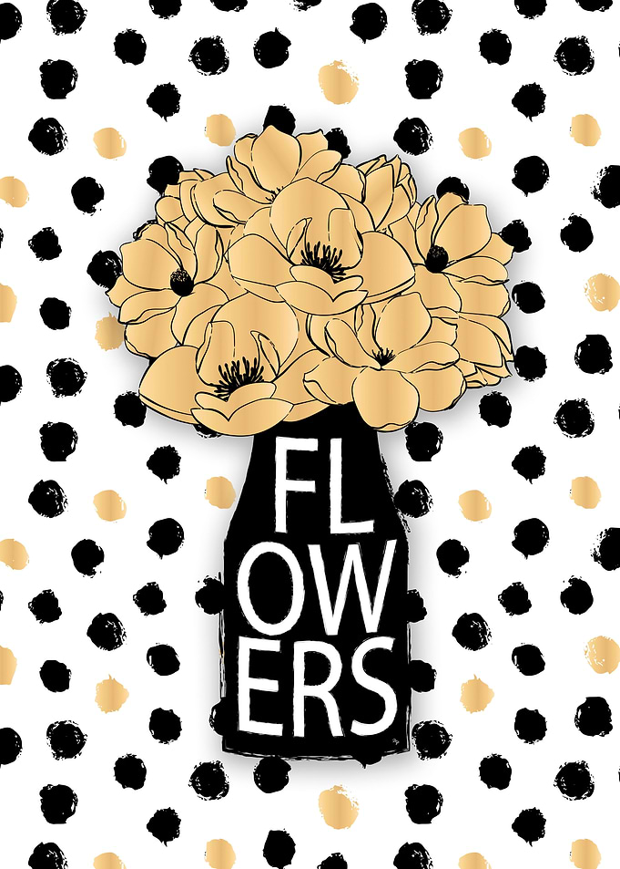 Golden Flowers