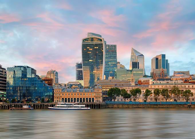 Sunset In London