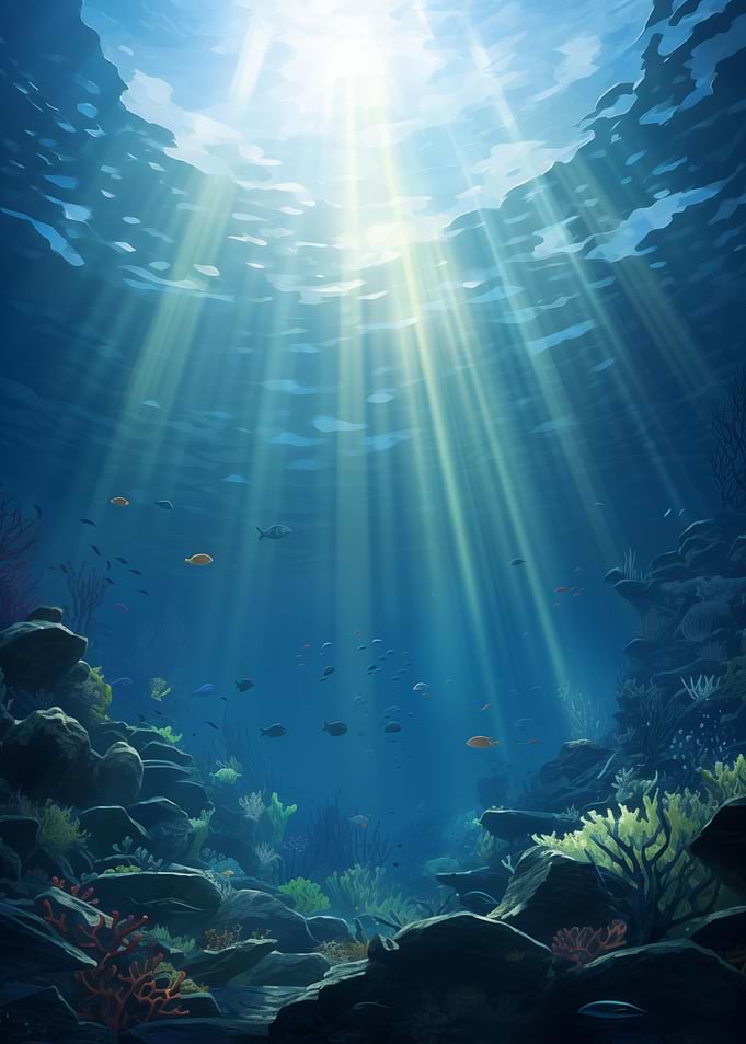 Coral Reef Ocean Floor