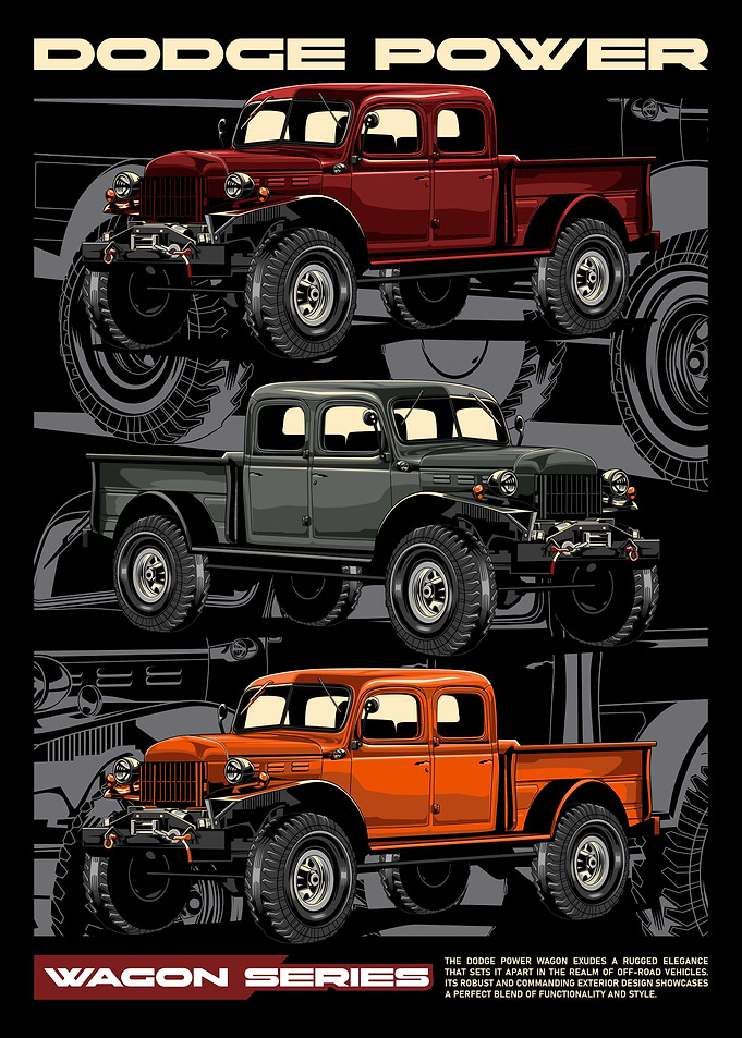 Classic Power Wagon Car