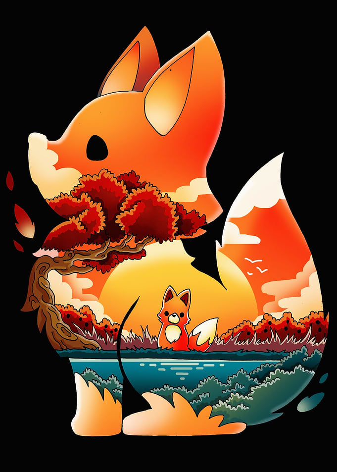 Fox Landscape