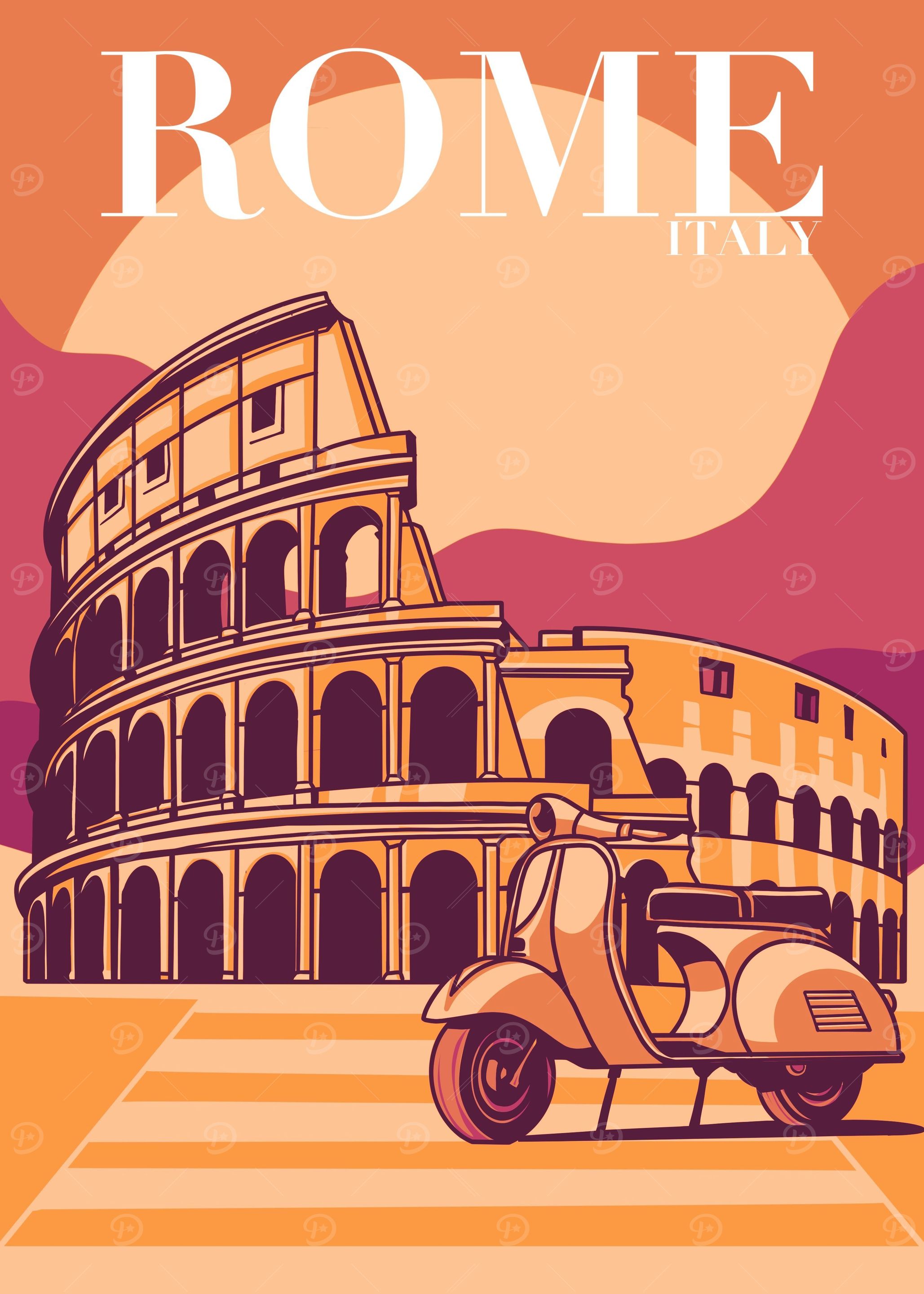 Rome Italy Colosseum