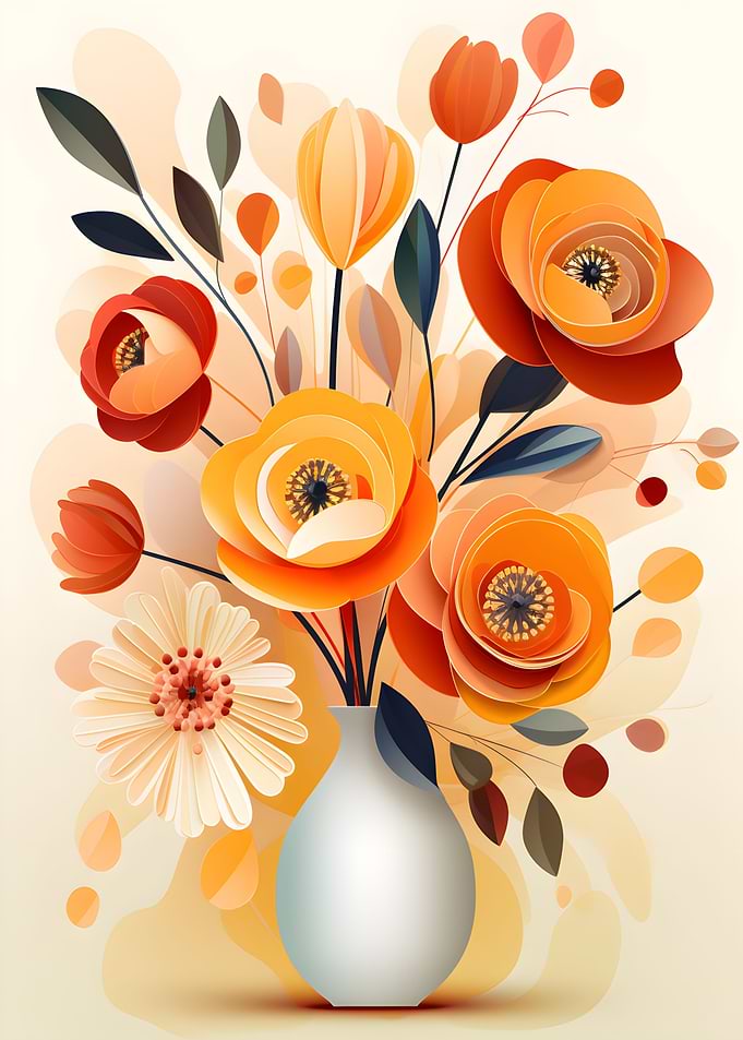 Pastel Vase