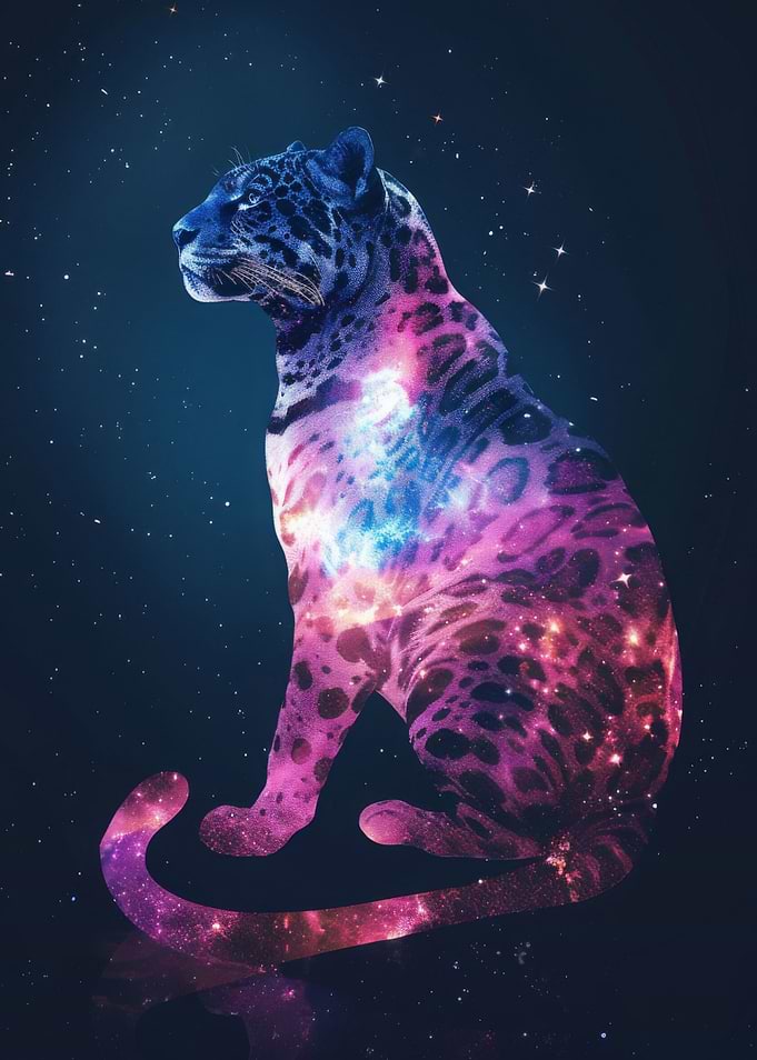 Cheetah Silhouette Galaxy